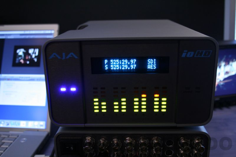 Illustration for article titled Gallery of Apple's Final Cut Friend: AJA IO HD Tames the HD Beast
